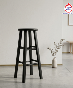 เก้าอี้สตูลกลม 29" สีธรรมชาติ