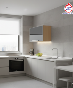 ตู้แขวนผนัง 60 ซม. บานเปิดกระจก SURE