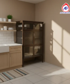 ตู้ครัวโครงเหล็ก 1.5 เมตร SMC-A 150 ยี่ห้อ ซันกิ