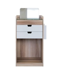 โต๊ะเครื่องแป้ง มีล้อเลื่อน รุ่น Stanio